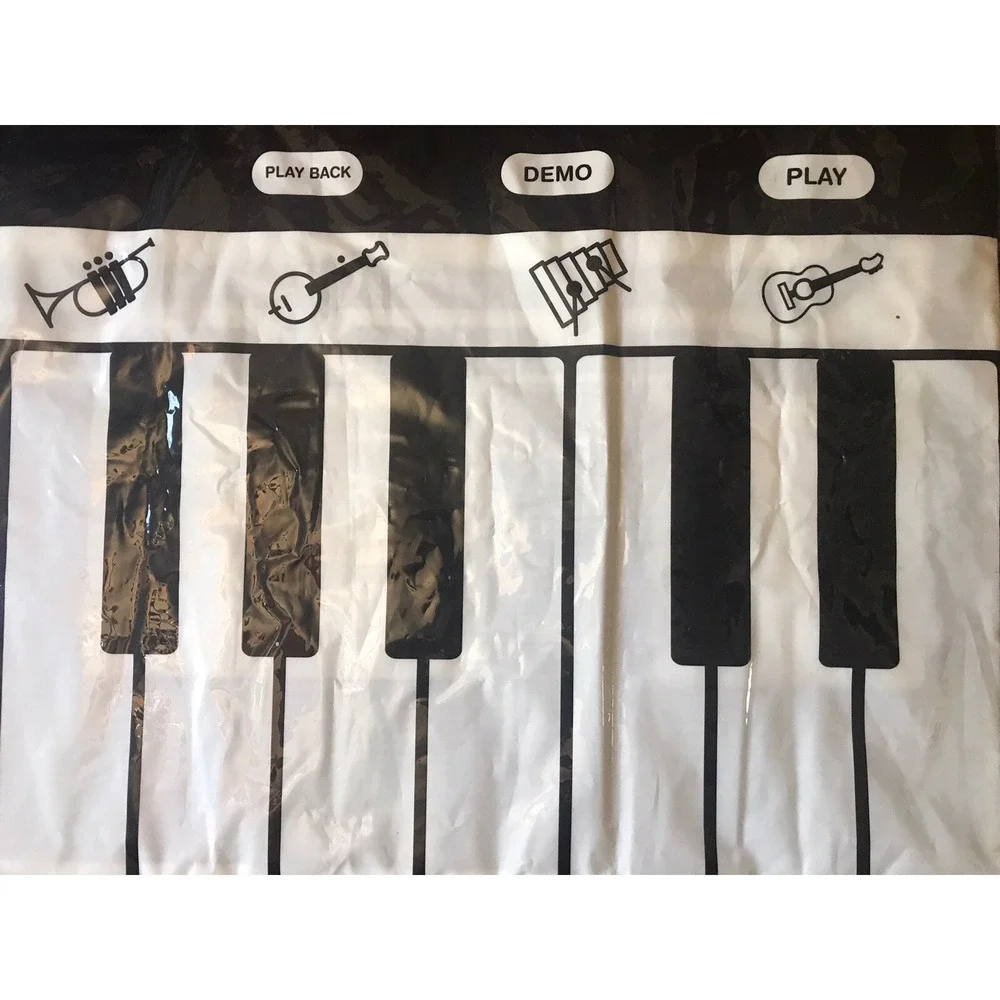 LIFE‎ SIZE Keyboard Play Mat, Walking Piano Mat BIG foot Click N' Play Tom Hanks